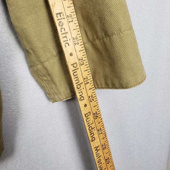 Bob Timberlake Men's Size XL Cotton Chore Jacket Beige Utility Barn Coat Cowboy - Picture 10 of 11